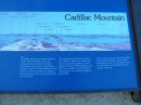 Cadillac Mountain on Mt. Desert Island near Bar Harbour, Maine