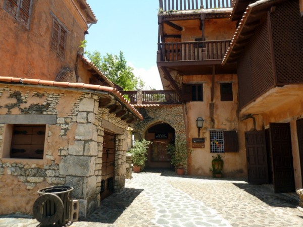 Medieval village recreation at Altos de Chavon