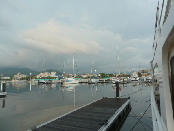 Approaching storm over Santa Marta