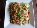 Vegetarian pad thai with tofu at Captain Jacks