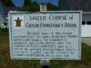 Historical Plaque in Castine, Maine
