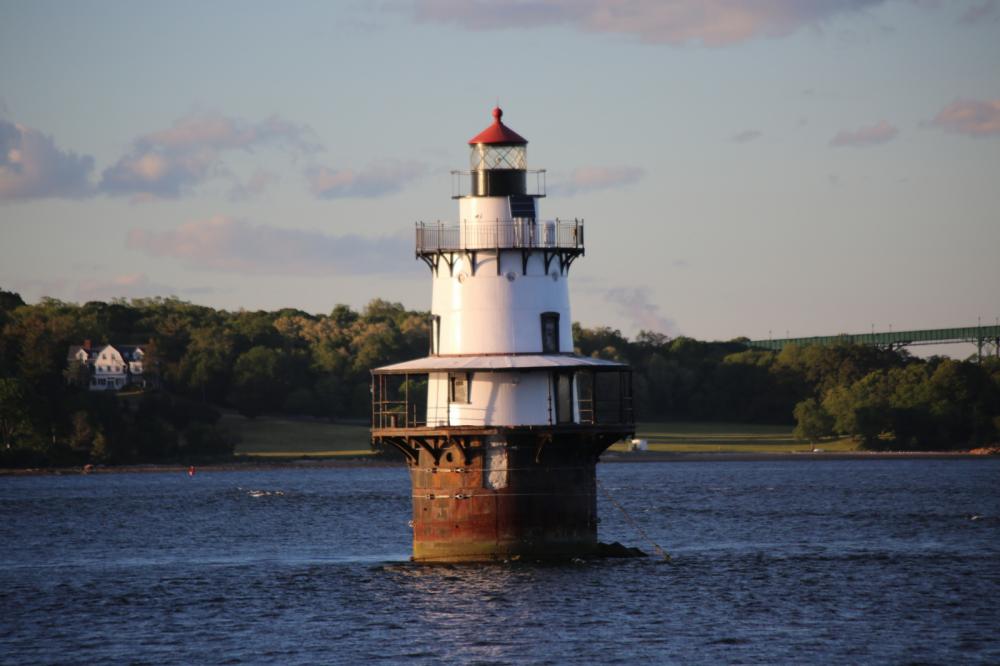 Hog Island Shoal Light, Narragansett Bay, Rhode Island, USA