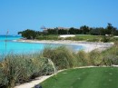 Bakers Bay....Golf course.  The approach shot is a true dilema: Go for the shot 222yds away or just go for the beach...?
