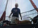 Leonard, 78 year old about to transit to the Azores with his wife Julie and their four dogs.
