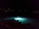 Dinghy dock at Saba Rock resort