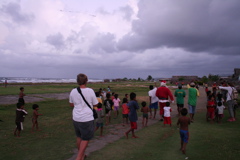 Christmas: Santa in the Village