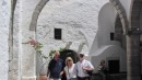 Don, Sandy, and Rick at monastery on Patmos 
