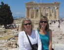 Sandy and Linda at the Acropolis