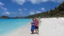 Daughter and Father at Trunk Bay, St. John, U.S.V.I.