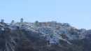 View of Oia village in Santorini