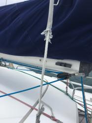 Chafe of the halyard for Code 0 - Not good