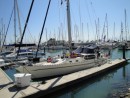 At our slip in Marina Riviera--La Cruz.