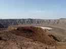 Looking down into the Wahba Crater...