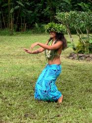Tahitian dancing at the Moorea Rendezvous 2020