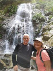 Graham and Kate - Waterfall hike