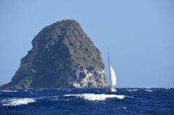 HMS Diamond Rock : At the head of the St Lucia Straits