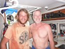 Phil off Bonne Femme, our friend who we explored 4 countries with as we sailed from Kiribati to A. Samoa to Tonga and lastly Fiji.  Next spot, hopefully Australia.