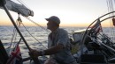 Scott during our sail from Bundaberg to Brisbane