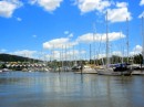 At long last - our 2012 Pacific Ocean Odyssey comes to end at the Whangerei Marina dock, in Town Basin, Whangarei, New Zealand. What a trip!