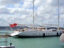 We first saw this British yacht, Ethereal, in Papette, Tahiti