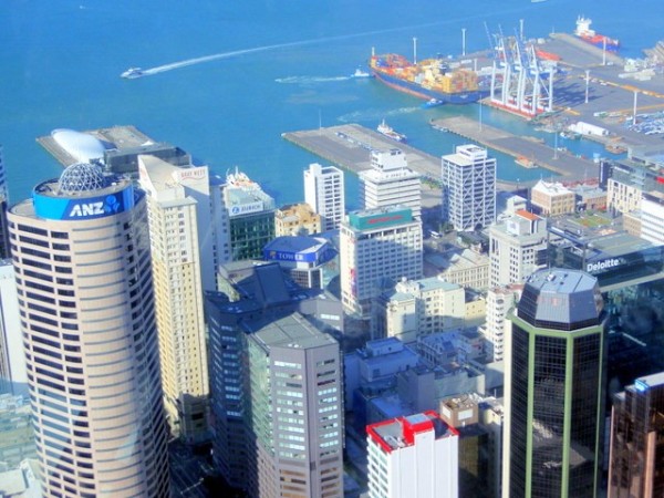 Auckland is a vibrant city, with a very busy waterfront, and a bustling downtown core, caleed the Central Business District (or "CDB")