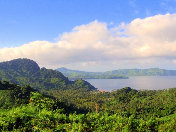 Breathtaking views of Savusavu Bay on the road to Labasa!