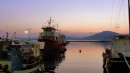 Sunset at Orei, and fishing boats