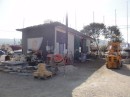Some of the yard buildings, new showers and loos, plus new washing machine.