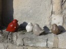 Pottery birds