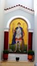 Colourful church painting
