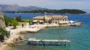 Corfu town bay