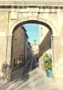 Archway and old street, St Remy.