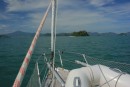 Sailing into Langkawi