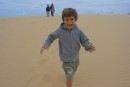 On the sand dunes at Worimi, Port Stephens