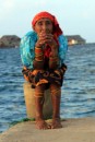 Kuna woman on Carti islands