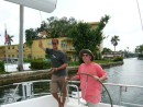 In Fort Lauderdale  - Iolite sea trials 2006

John Earle from David Walters (boat broker)