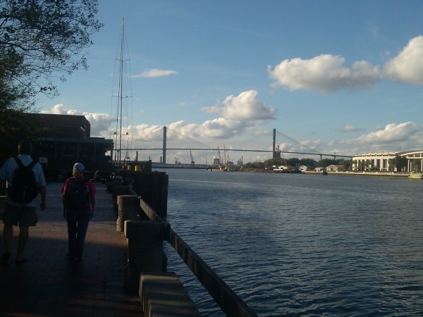Waterfront in Savannah