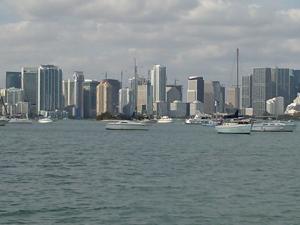 Miami skyline
Miami marine stadium
