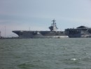 aircraft carrier in Norfolk, VA