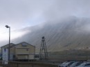Longyearbyen in the fog