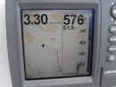 This is a picture of the chartplotter showing the depth and speed going to Bedwell Harbor from Stuart Island.  The  next picture is less than 30 seconds later.