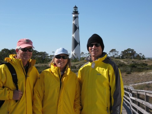 Al, Arlene & Jim, Cape Lookout, N.C.