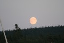 Full moon over Isle Au Haut