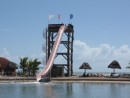 Water slide, Cucumber Beach Marina