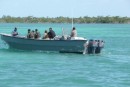 Mexican Navy checks us out, Punta Allen
