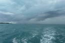Chased back to Isla Mujeres from Cancun by an approaching cold front