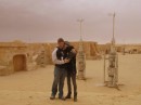 Tim and Rebekah in star wars land - Tunisia