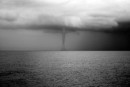 Gnarly looking water spout