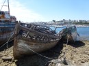 The boat graveyard Camaret-Sur-Mer