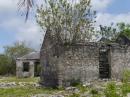 Slave house ruins from the plantation days